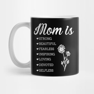 Mother Definition Mom Is Strong Beautiful Mothers Day Mug